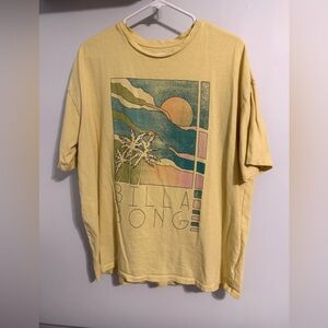 Billabong Soft Yellow Tee